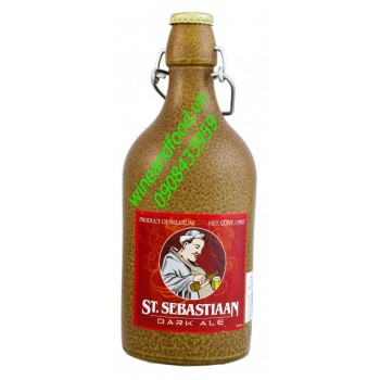 Bia Bỉ St.Sebastiaan Dark Ale chai sành 500ml