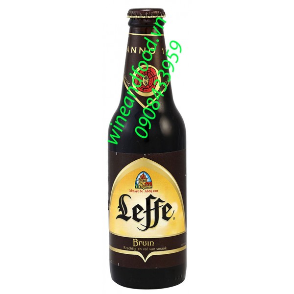 Bia Leffe nâu nhập khẩu từ Bỉ