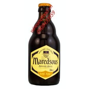 Bia vàng Bỉ Maredsous 330ml