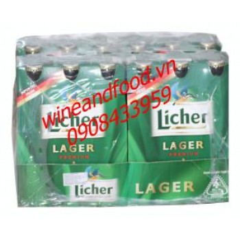 Bia Licher Lager chai 330ml