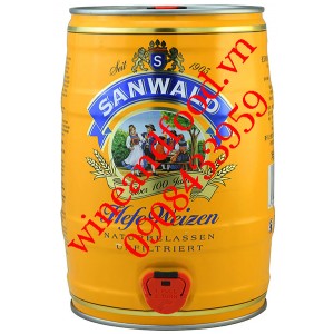 Bia Sanwald Hefe Weizen bom 5l