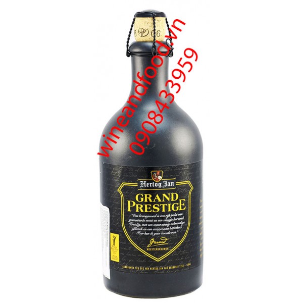 Bia đen Hertog Jan Grand Prestige 500ml