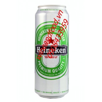 Bia Heineken Hà Lan lon 500ml giá tốt nhất