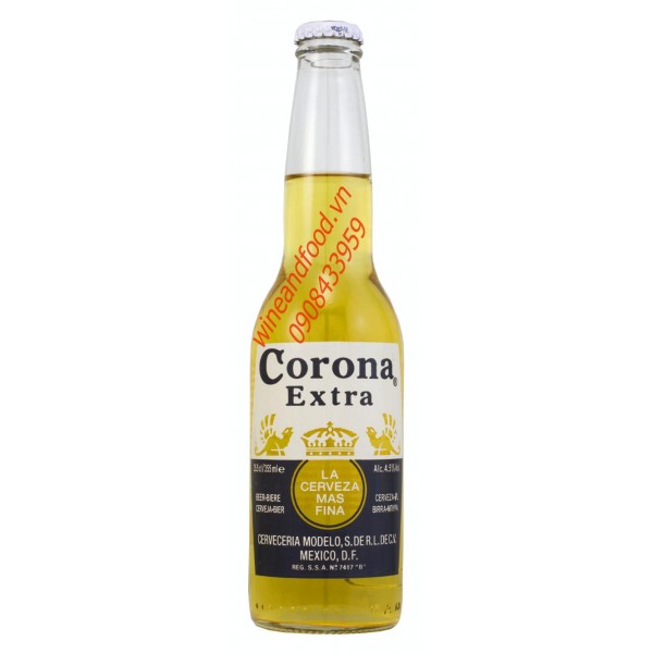 Bia Corona Extra 355ml hương tequila Mexico giá rẻ