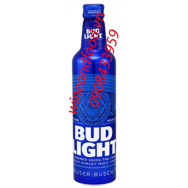 Bia Bud Light chai nhôm 455ml