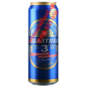 Bia Nga Baltika No3 Classic Light 450ml