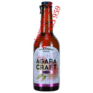 Bia Agara Craft Wakayama peach ale 330ml