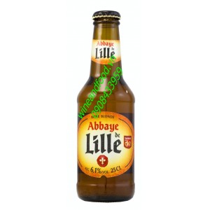 Bia thầy tu Abbaye de Lille blonde vàng 25cl