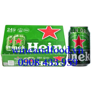 Bia Heineken Thái Lan thùng 24 lon 330ml