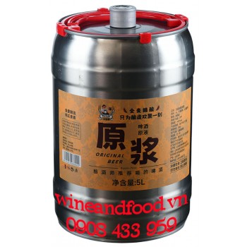 Bia Cổ Lão Gia Original nội địa Trung bom 5L