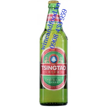 Bia Thanh Đảo Tsingtao Lager Premium thùng 12 chai 640ml