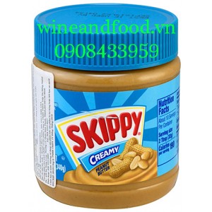 Bơ đậu Phộng Skippy Creamy mịn 340g