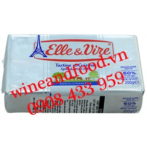 Bơ lạt Elle & Vire 200g