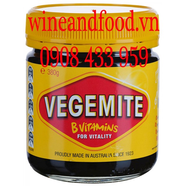 Bơ Vegemite B Vitamins for Vitality 380g
