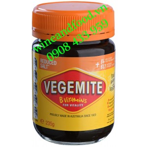 Bơ Vegemite Reduced Salt hũ 235g