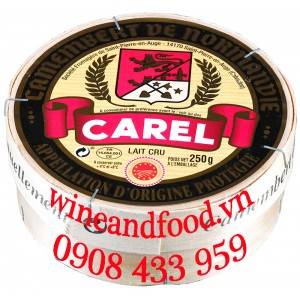 Phô mai Camembert De Normandie Carel 250g