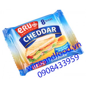 Phô mai Cheddar Eru Holland 8 miếng