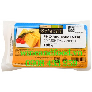 Phô mai Emmental Zelachi 100g