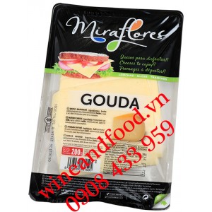 Phô Mai Gouda Miraflores vỉ 200g