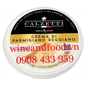 Phô mai kem phết Crema di Parmigiano Reggiano Calzetti 125g