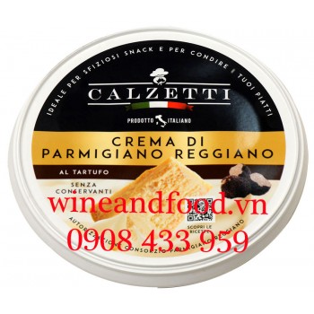 Phô mai kem phết Crema di Parmigiano Reggiano Calzetti Truffle 125g