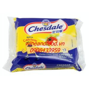 Phô mai lát Cheddar Chesdale 250g