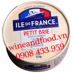 Phô mai Petit Brie Ile De France 125g