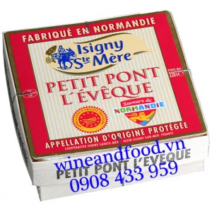 Phô mai Petit Pont L'evêque Isigny Ste Mère 220g