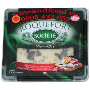 Phô mai Roquefort Société 100g