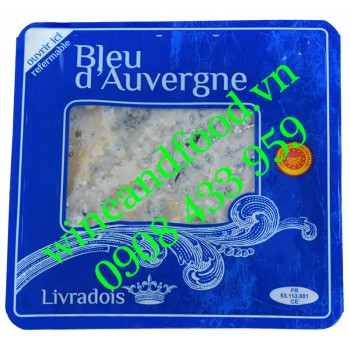 Phô mai thối Bleu d'Auvergne Livradois 125g