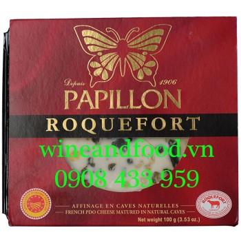 Phô mai thối Roquefort Papillon 100g