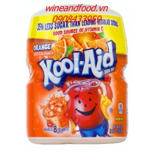 Bột trái cây giải khát Kool Aid cam 538g