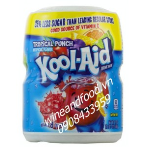 Bột trái cây giải khát Kool Aid Tropical Punch 538g