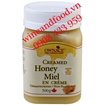 Kem mật Ong Ownace Canada 500g