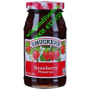 Mứt Dâu Tây Strawberry Smucker's 340g