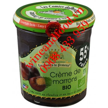 Mứt Hạt Dẻ Crème de Marrons Les Comtes De Provence 320g