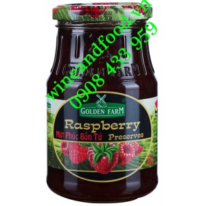 Mứt Phúc Bồn Tử Raspberry Golden Farm 450g