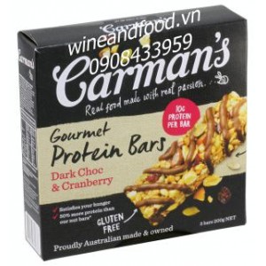 Bánh ngũ cốc protein Carman's 200g