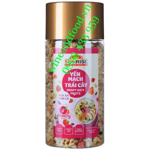 Yến mạch trái cây Sunrise 250g