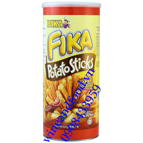 Bánh snack Potato Sticks Fika Bika 100g
