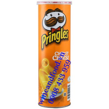 Khoai Tây lon Pringles phô mai 110g