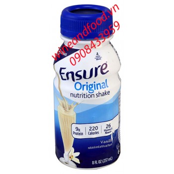 Sữa Ensure Original nước chai 237ml