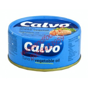 Cá ngừ ngâm dầu Calvo 160g