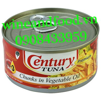Cá Ngừ xé vụn ngâm dầu Century Tuna 184g