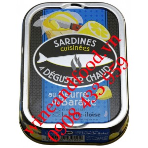 Cá Sardines sốt bơ La Belle Iloise 115g