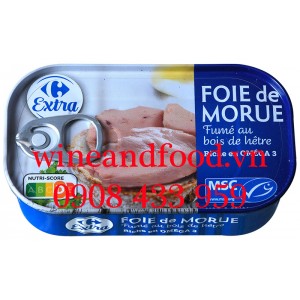 Gan cá tuyết Foie de Morue Extra 121g