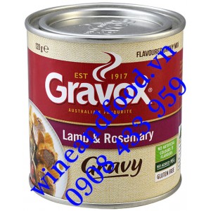 Thịt Cừu nướng với lá Rosemary Gravox hộp 120g