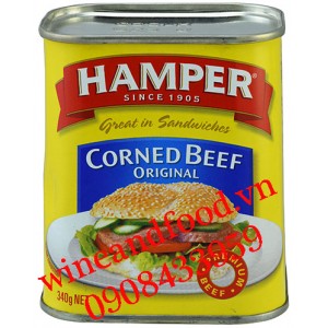 Thịt bò đóng hộp Corned Beef Original Hamper 340g