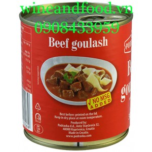 Thịt bò hầm kiểu Hungary Beef Goulash Podravka 300g