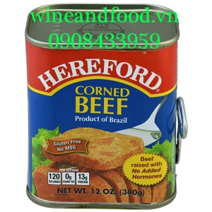 Thịt bò hộp Corner beef Hereford 340g